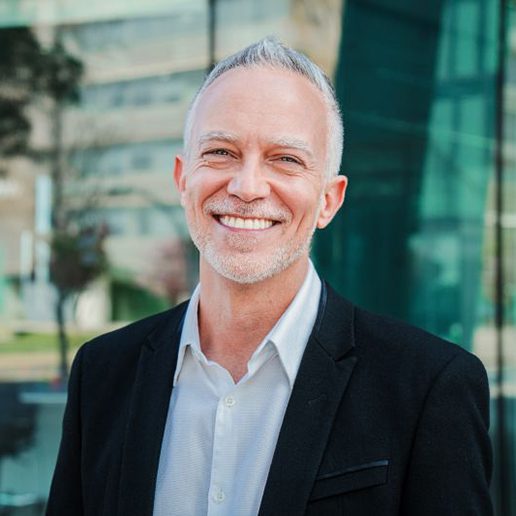 Mature professional man with attractive smile