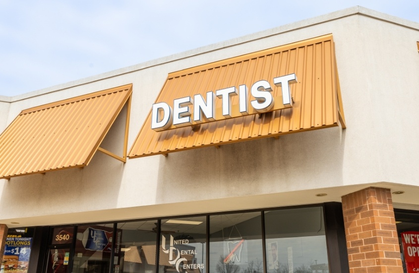 Outside view of United Dental Centers of Hammond